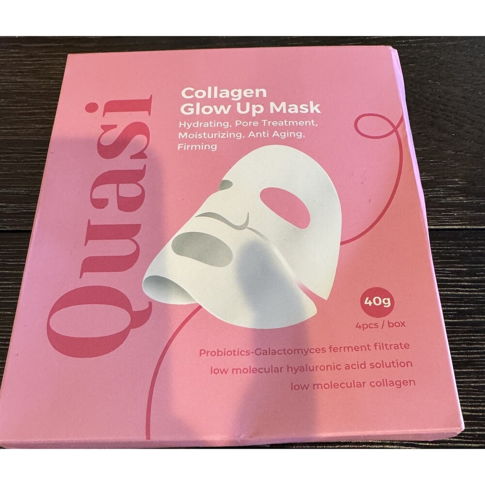 New Quasi Collagen Glow Up Mask Korean Collagen SkinCare Set 4